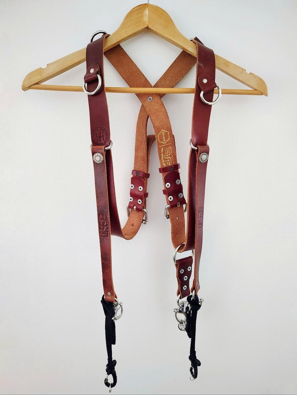 Hold Fast Moneymaker Leather Camera Harness Size Medium